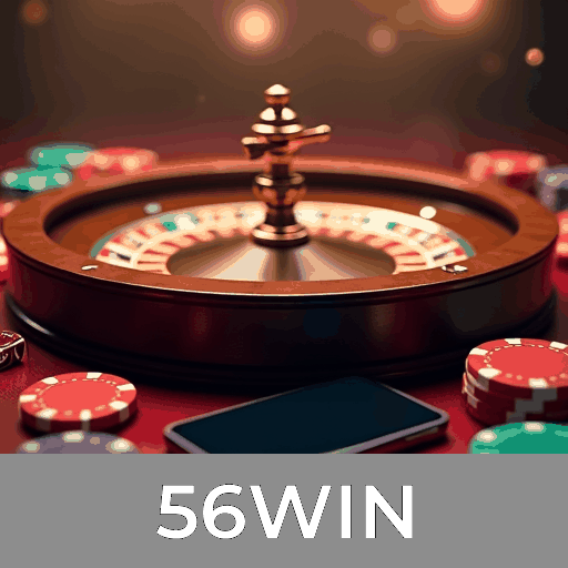 56WIN: Slots-Altos Ganhos, Roleta-Intensa Emoção, Blackjack-Desafios Estratégicos